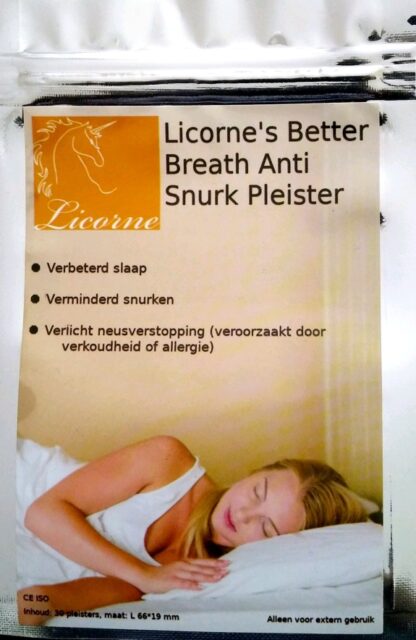 better breath anti snurk pleister
